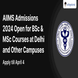 AIIMS Admissions 2024 Open for BSc & MSc Courses at Delhi and Other Campuses; Apply till April 4